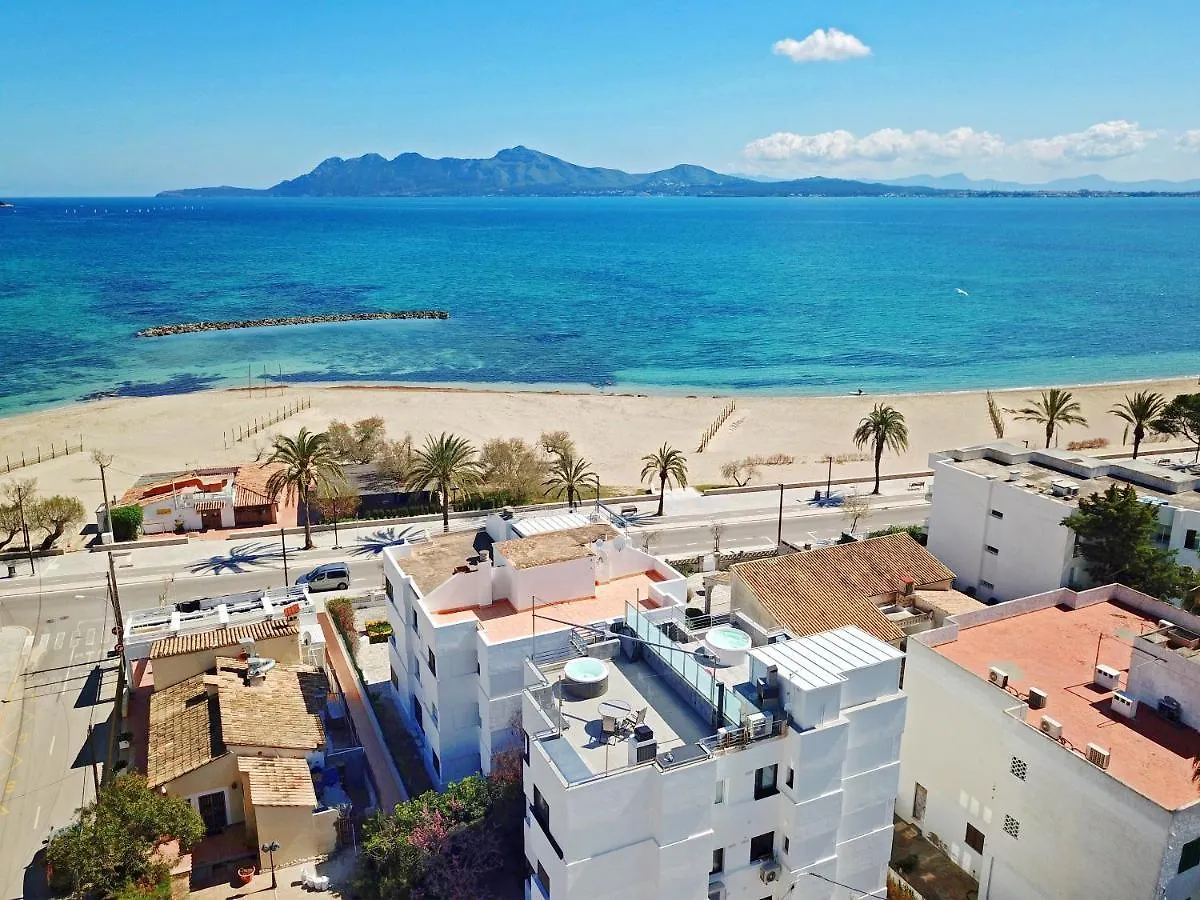 Apartment With Terrace And Jacuzzi In Puerto De Pollenca 120 M² 포엔샤 항구